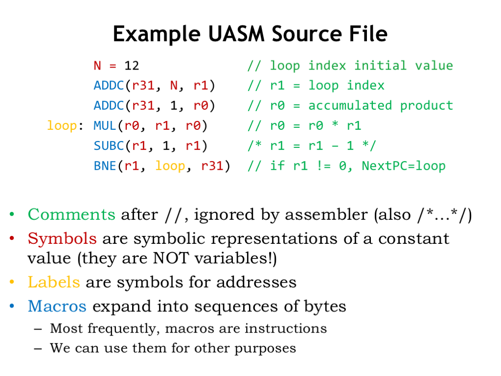 Arm Assembly Language Programming Examples